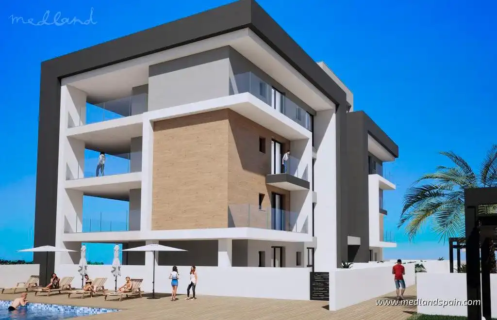 Mini appartamento con piscina in vendita a Los Narejos - Punta Calera