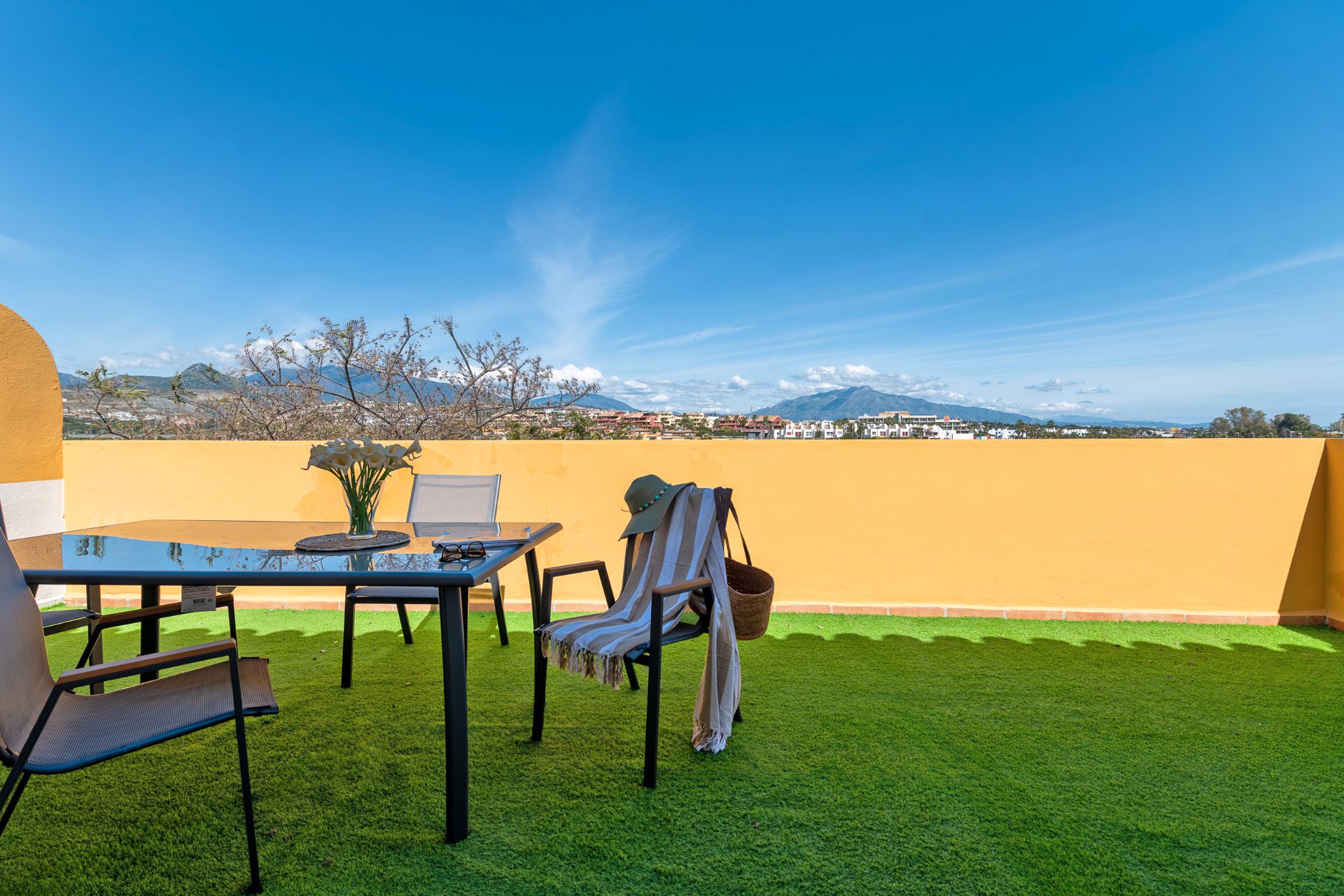 Terraza de Ático en venta en Estepona con Terraza, Amueblado y Horno