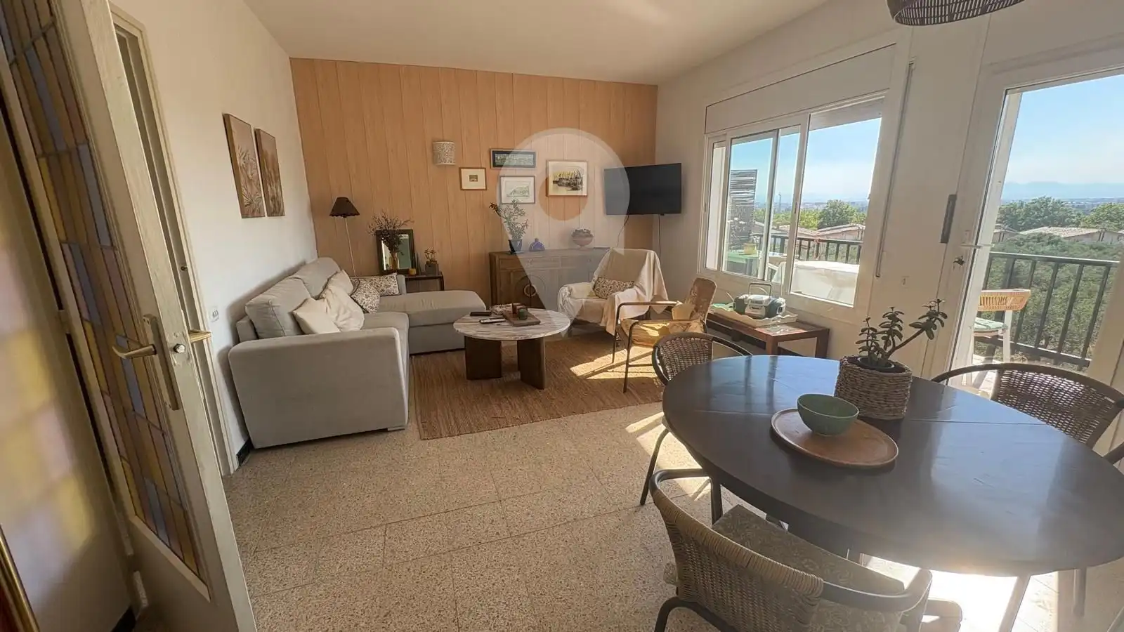 Sala d'estar de Pis en venda en Roses amb Calefacció, Piscina i Piscina comunitària