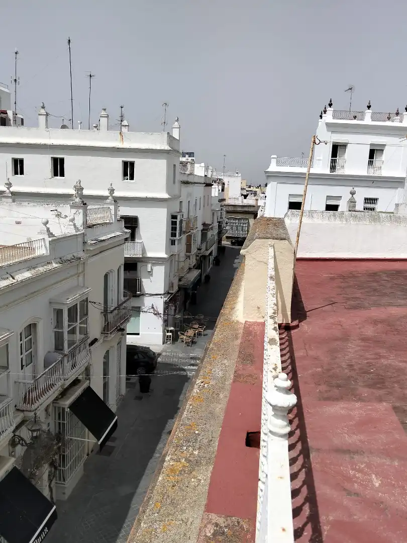 Vista exterior de Casa adosada en venda en San Fernando amb Aire condicionat, Terrassa i Balcó
