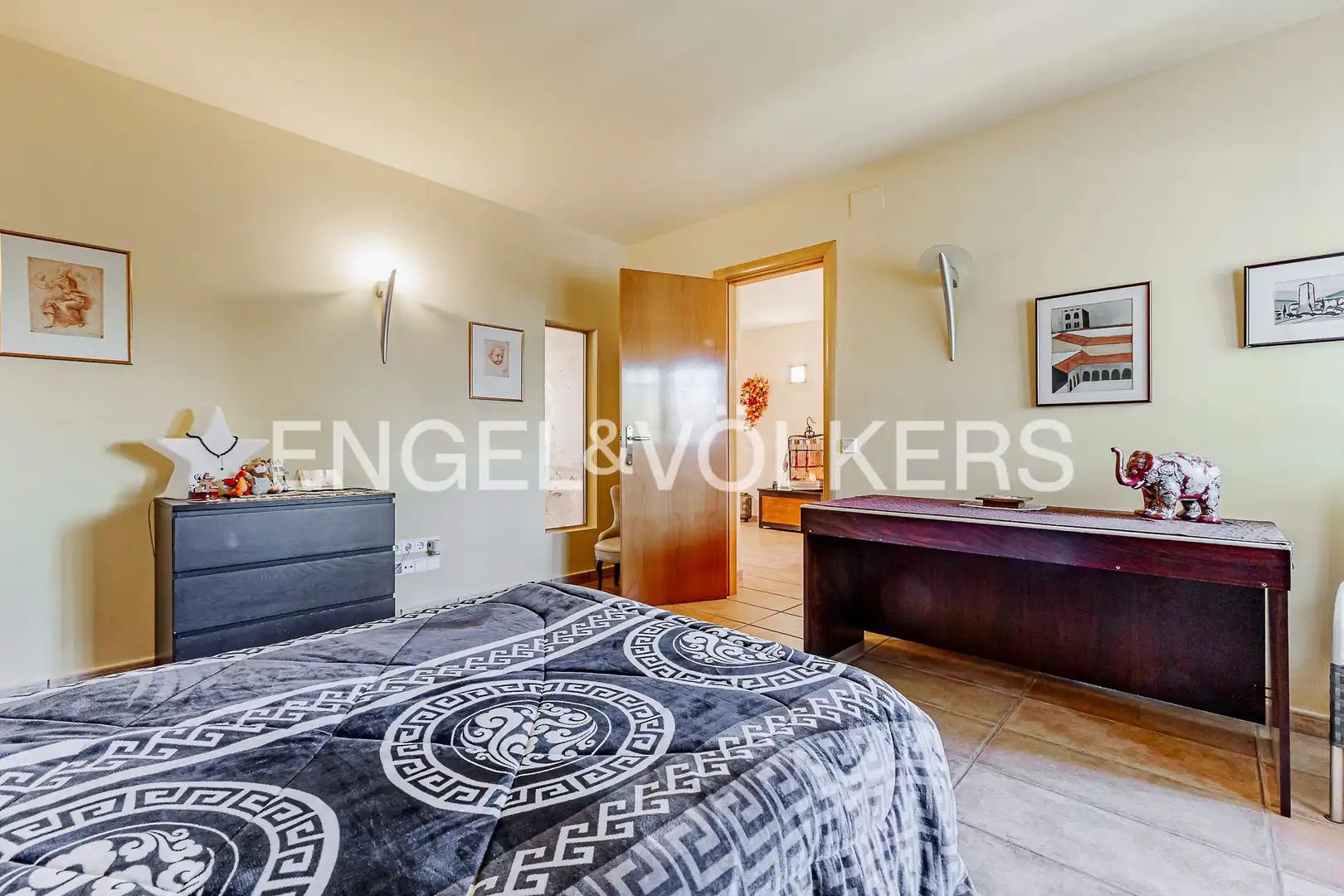 Bedroom of Houses for sale in Sant Cugat del Vallès  with Heating, Private garden and Storage room