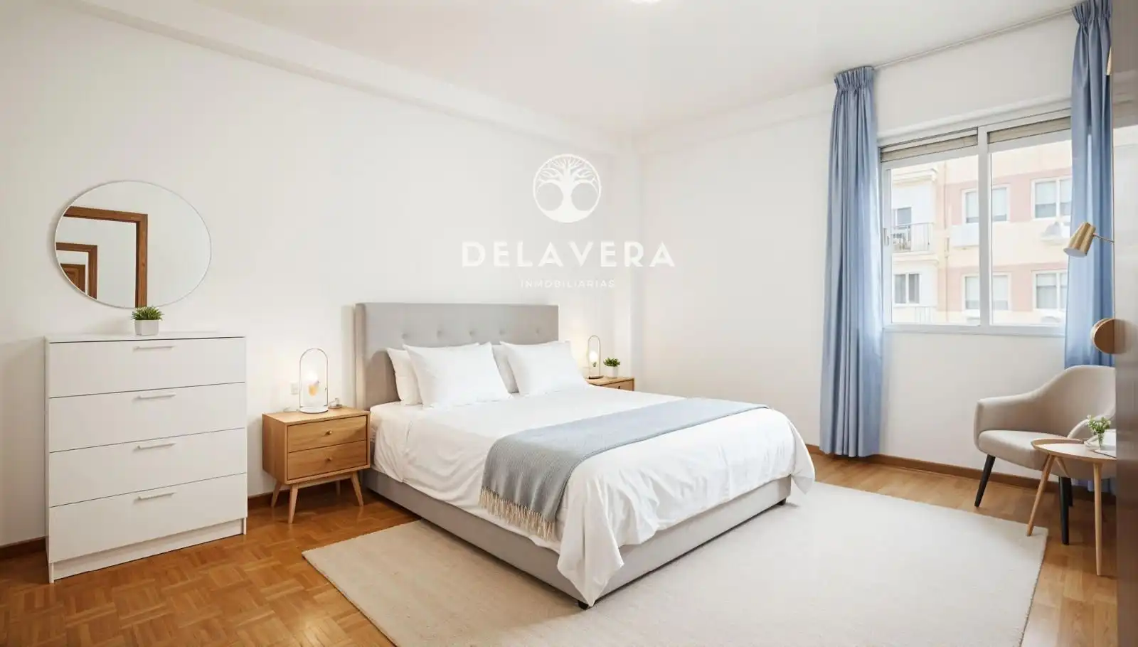 Bedroom of Flat for sale in Móstoles  with Heating, Terrace and Balcony