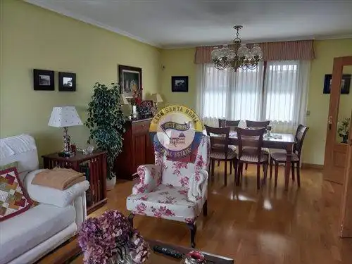 Living room of Houses for sale in Santovenia de la Valdoncina  with Heating, Terrace and Furnished