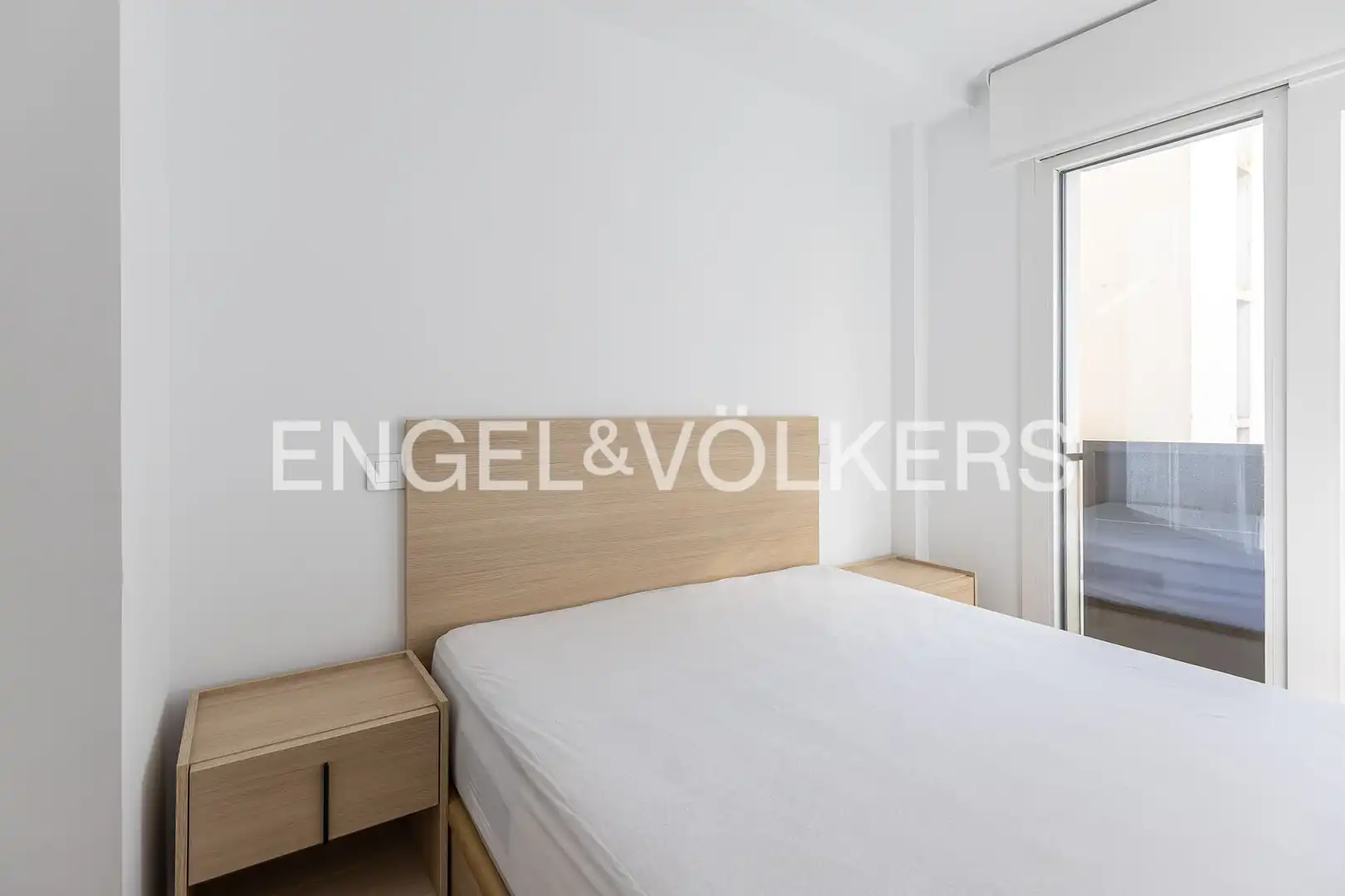 Schlafzimmer von Wohnung zur Miete in Madrid mit Klimaanlage, Heizung und Schwimmbad