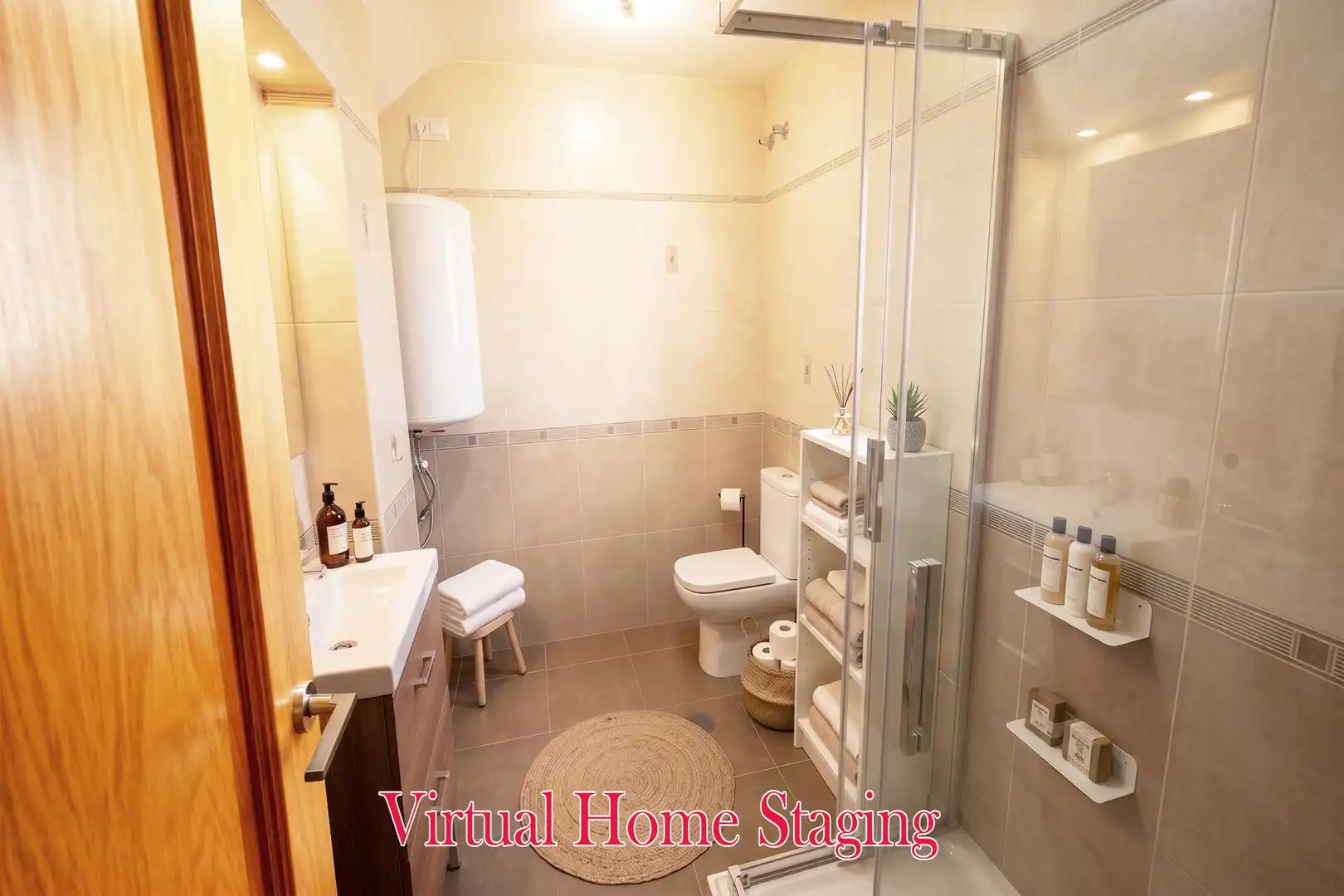 Bathroom of Flat for sale in Torremolinos  with Terrace and Community pool