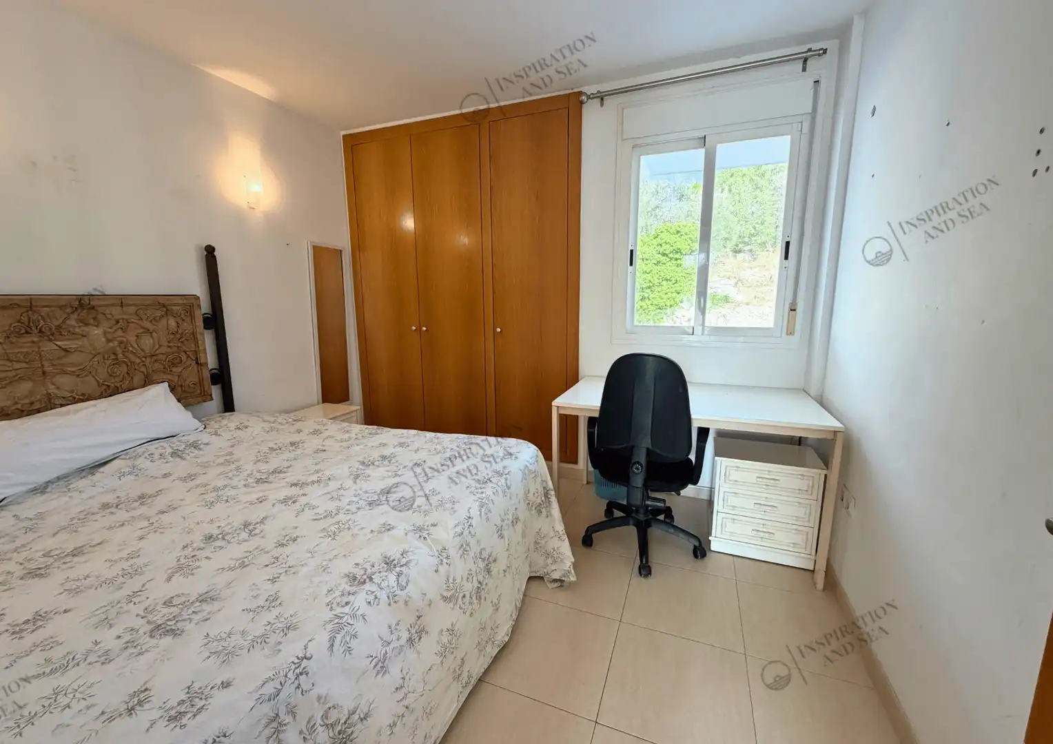 Schlafzimmer von Wohnung zum Verkauf in Eivissa mit Klimaanlage, Terrasse und Möbliert