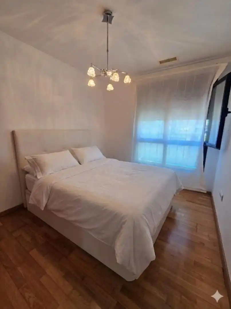 Bedroom of Flat for sale in Santa Pola  with Air Conditioner, Private garden and Terrace