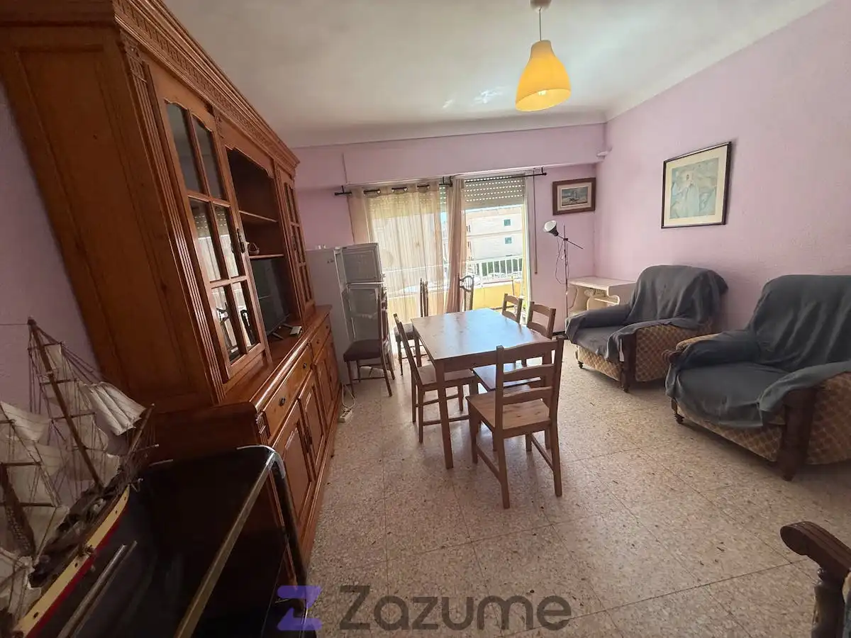Living room of Flat for rent in Santa Pola  with Terrace, Furnished and Oven