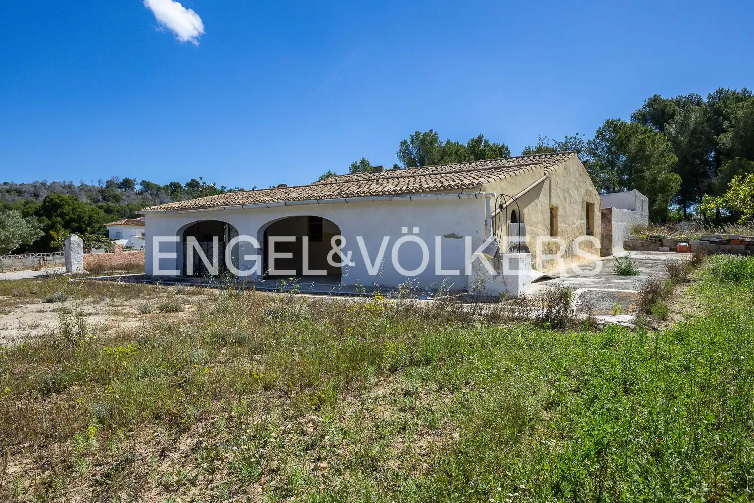 Vista exterior de Finca rústica en venda en Jávea / Xàbia amb Calefacció i Jardí privat
