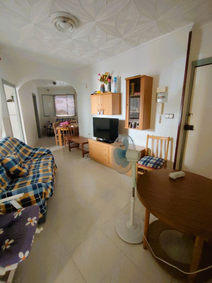 Living room of Planta baja for sale in Mazarrón  with Storage room, Furnished and Washing machine
