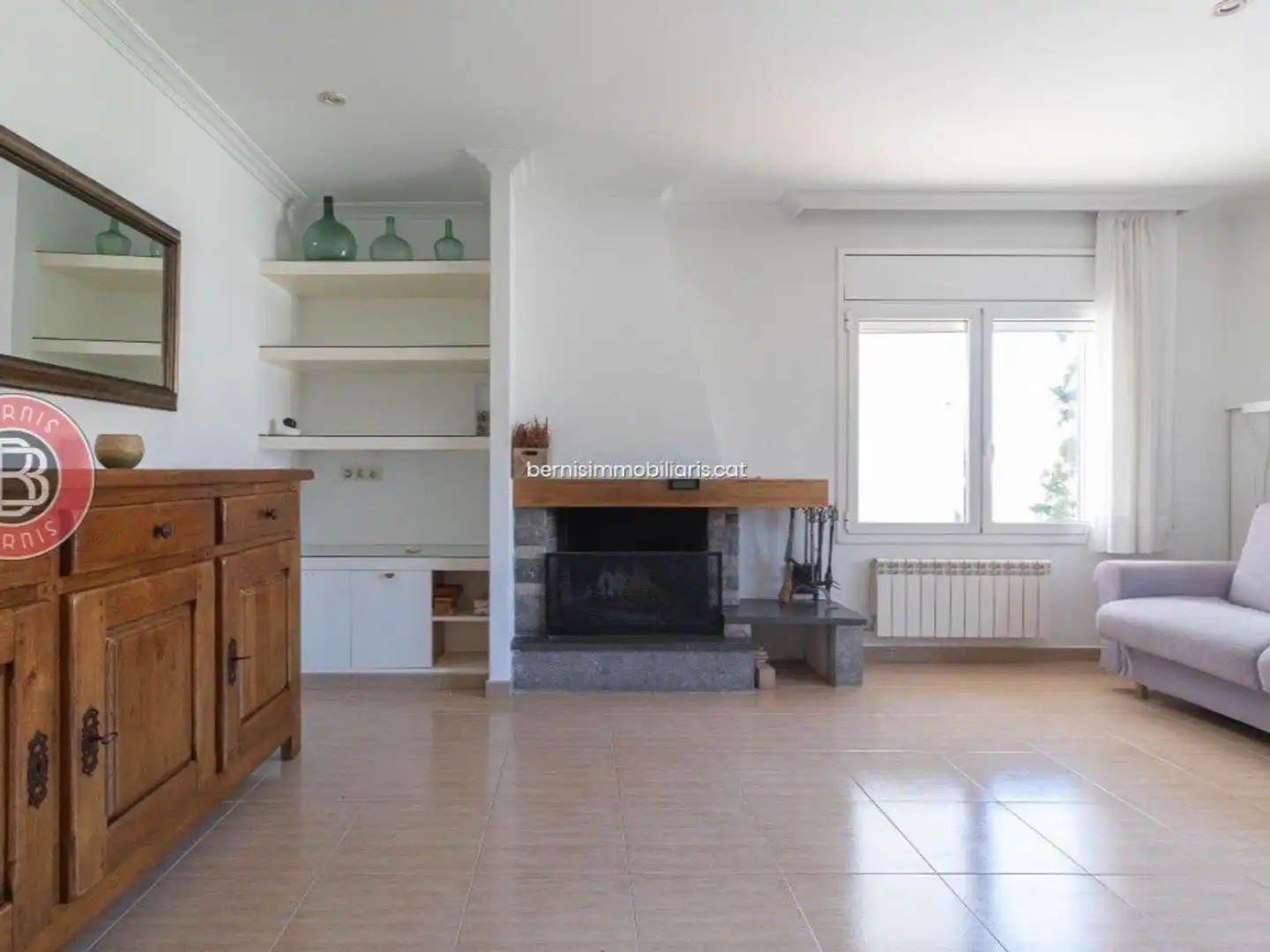 Sala de estar de Casa o chalet en venta en Piera con Jardín privado y Trastero