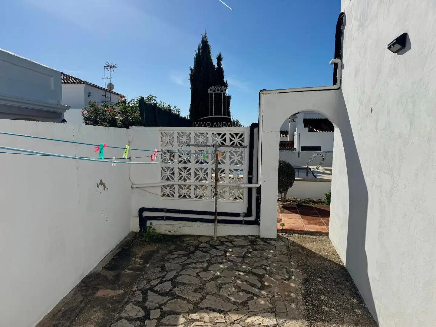 Garden of Houses for sale in Conil de la Frontera  with Air Conditioner, Heating and Swimming Pool