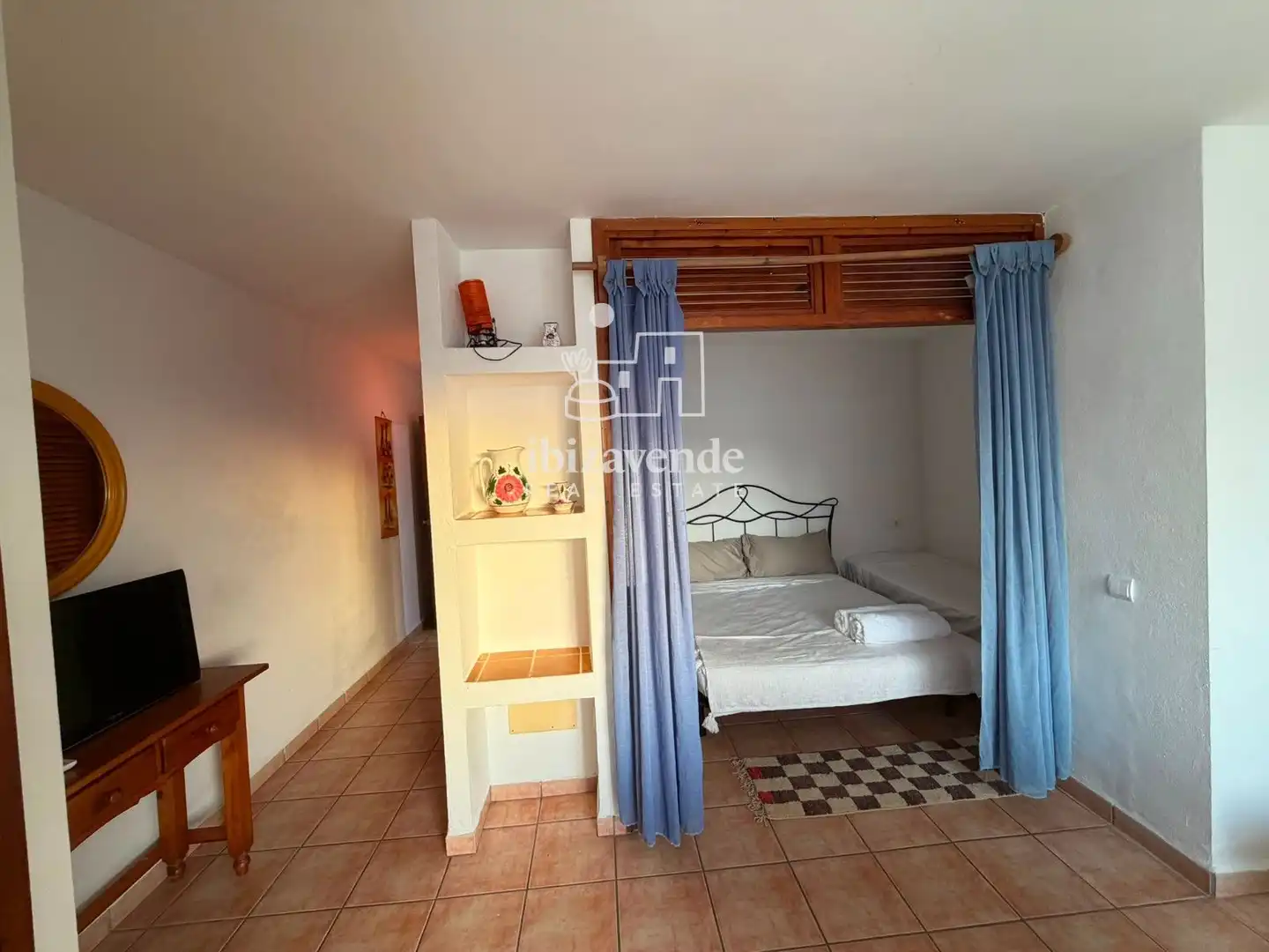 Bedroom of Flat for sale in Sant Joan de Labritja  with Air Conditioner, Heating and Terrace