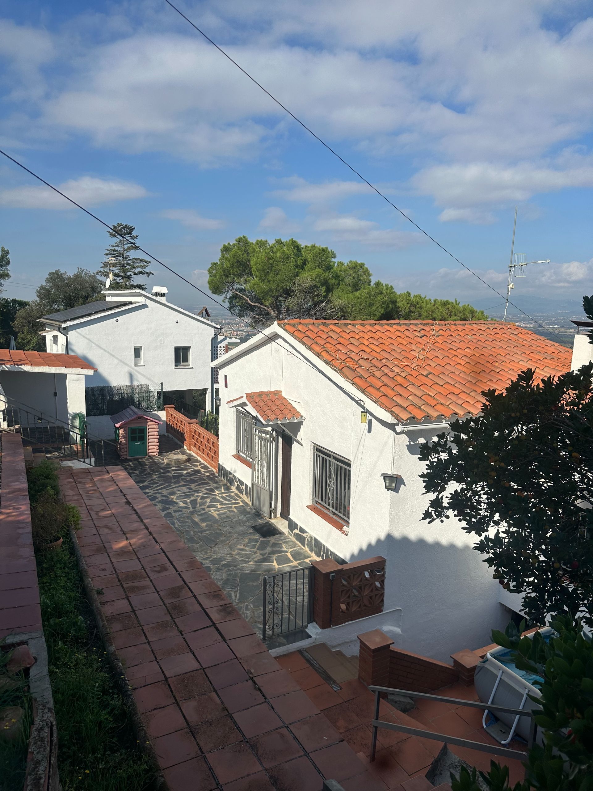 Vista exterior de Casa o chalet en venta en Vilanova del Vallès con Aire acondicionado, Calefacción y Jardín privado