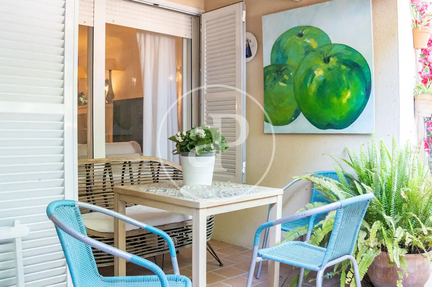 Terraza de Piso en venta en  Palma de Mallorca con Aire acondicionado, Calefacción y Jardín privado