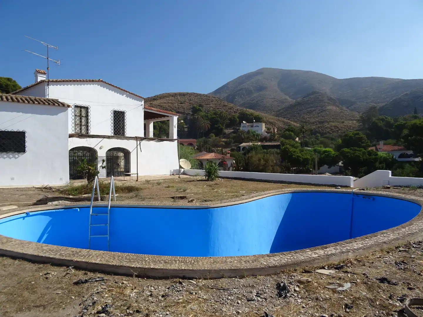 Swimming pool of Houses for sale in Adra  with Private garden, Terrace and Swimming Pool
