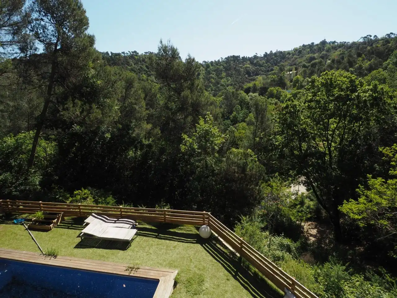 Garden of Houses for sale in Sant Cugat del Vallès  with Private garden, Terrace and Swimming Pool