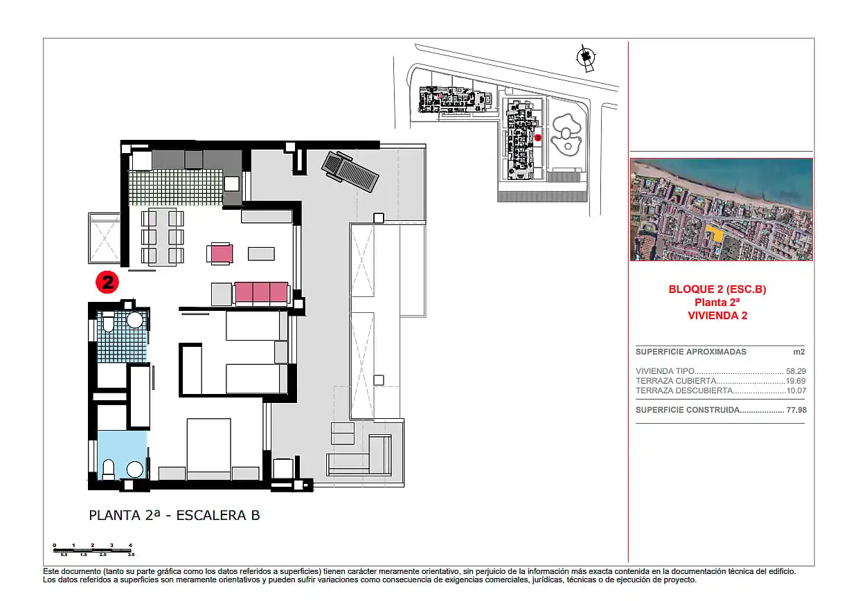 Mini appartamento con terrazza in vendita a Las Marinas / Les Marines, imagen 10