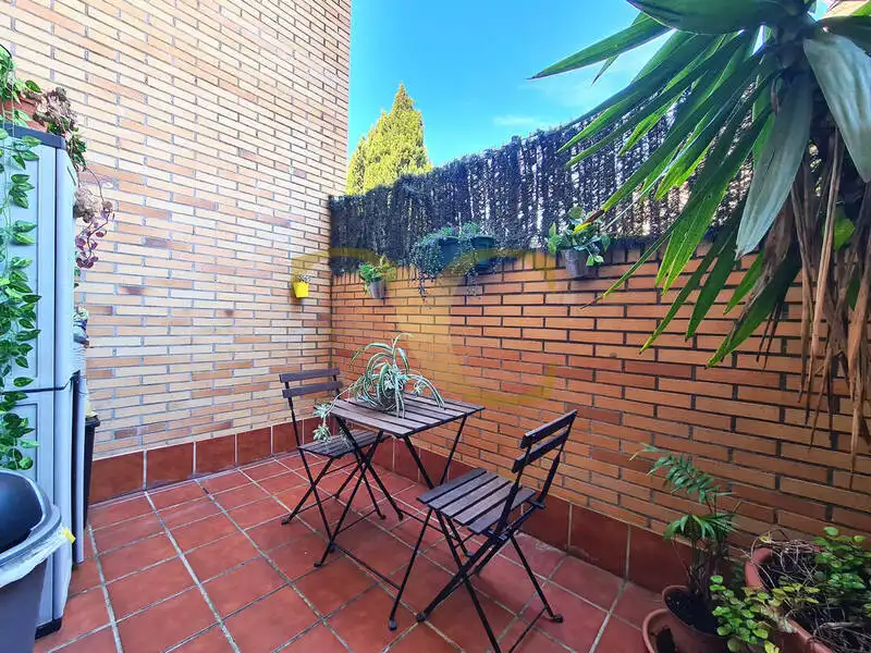 Terraza de Casa adosada en venta en Gijón  con Calefacción, Jardín privado y Terraza