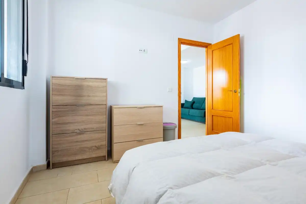 Schlafzimmer von Wohnung zum Verkauf in Moncofa mit Heizung, Terrasse und Möbliert