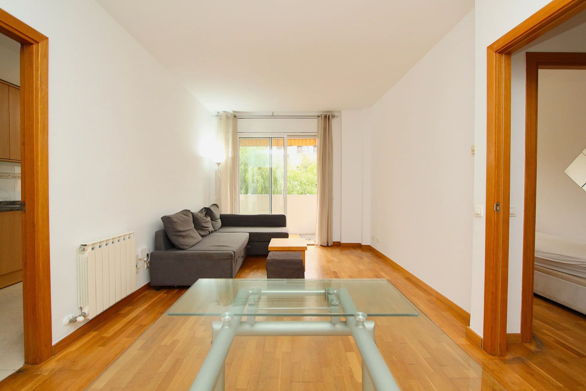 Sala d'estar de Pis en venda en Castelldefels amb Aire condicionat, Calefacció i Parquet