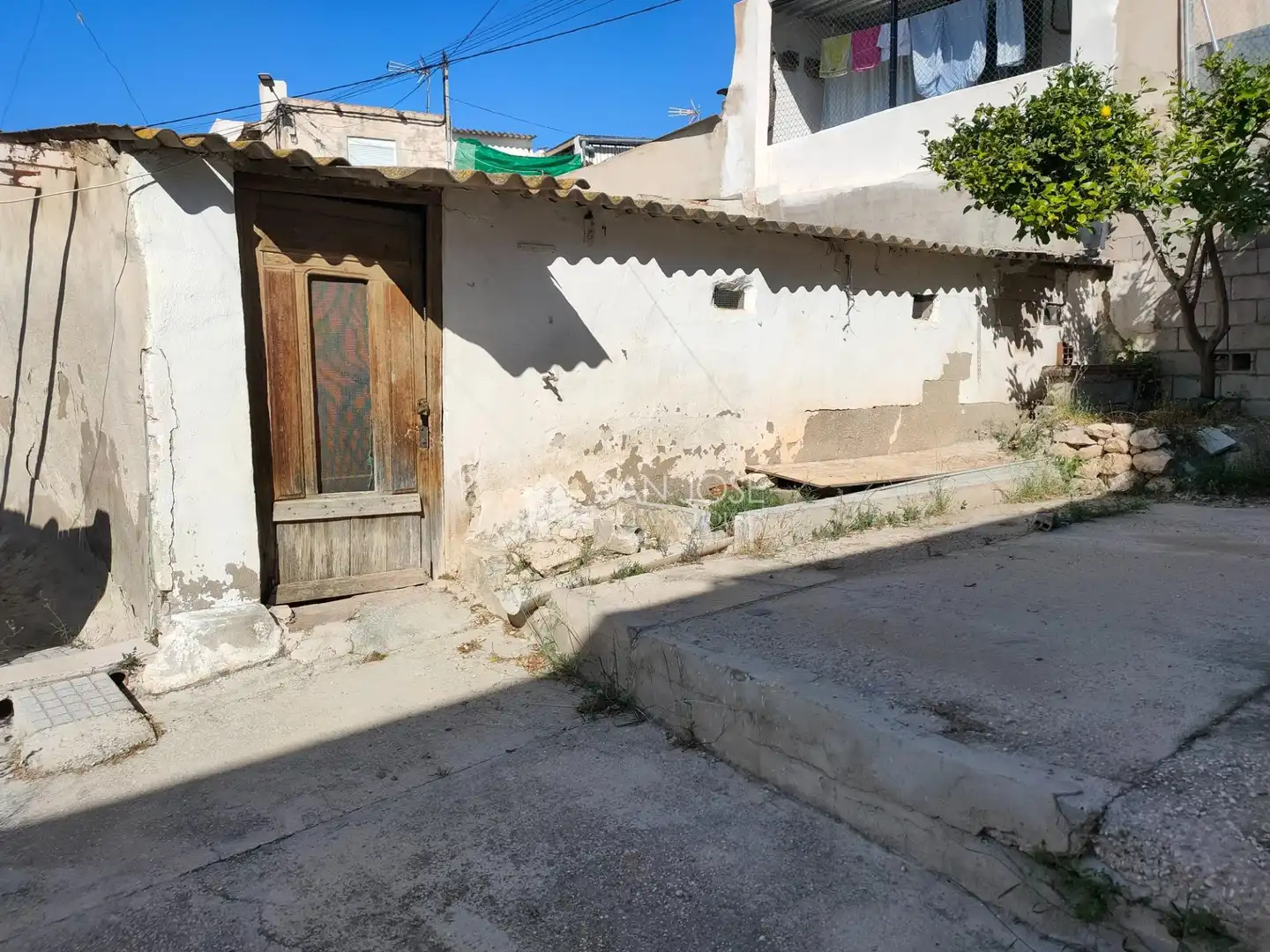 Vista exterior de Casa o chalet en venta en Aspe con Calefacción, Jardín privado y Terraza