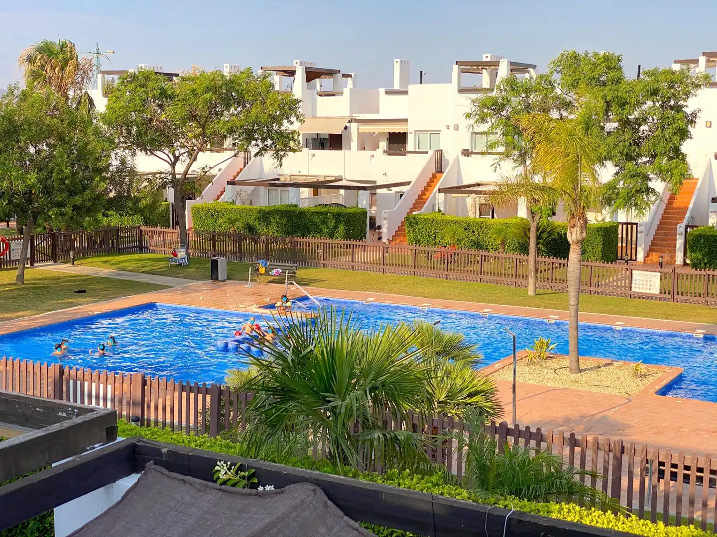 Jardín de Apartamento en venta en Alhama de Murcia con Aire acondicionado, Jardín privado y Amueblado