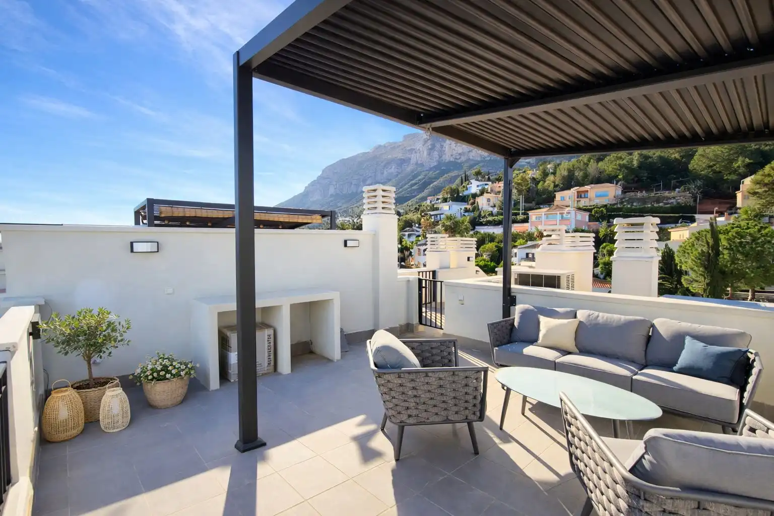 Penthouse mit Pool zum Verkauf in El Montgó