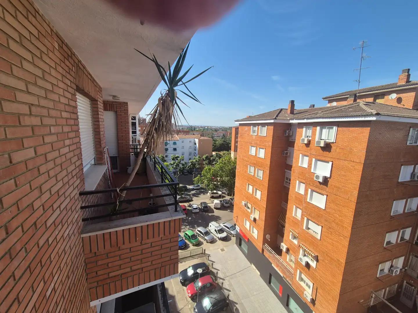 Vista exterior de Piso en venta en Badajoz con Aire acondicionado, Calefacción y Jardín privado