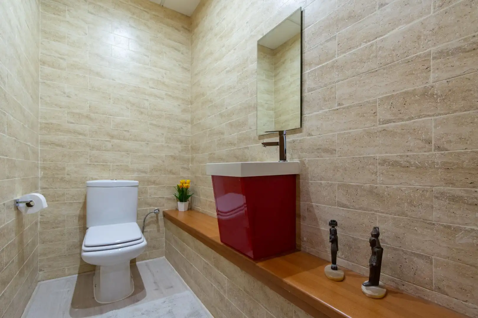Baño de Casa o chalet en venta en Fuente Álamo de Murcia con Aire acondicionado, Calefacción y Parquet