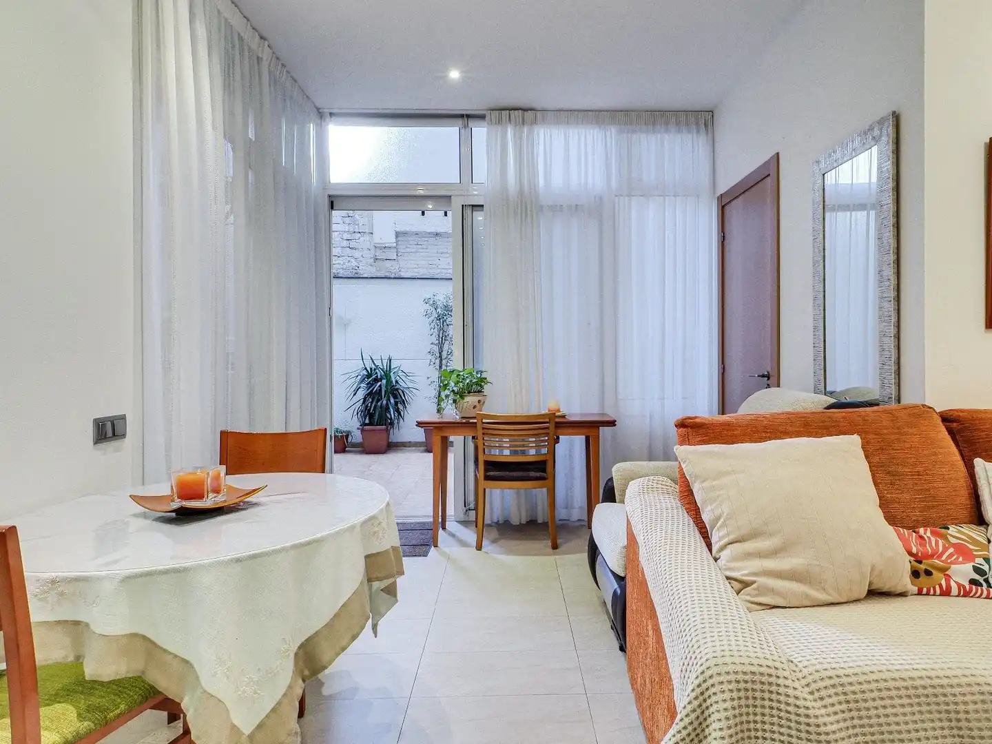 Sala de estar de Piso en venta en Barcelona con Aire acondicionado, Calefacción y Terraza
