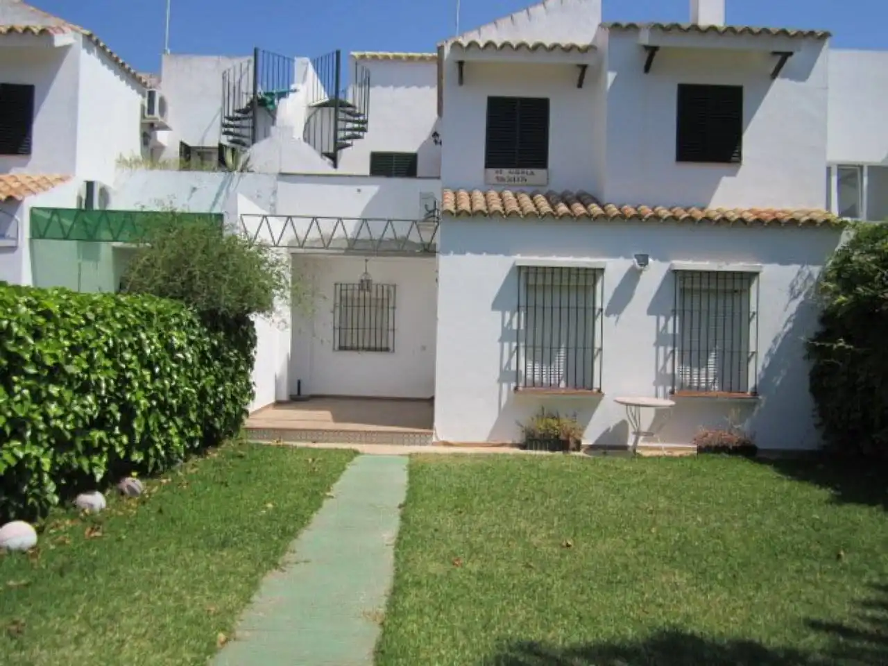 Jardí de Casa o xalet de lloguer en Sanlúcar de Barrameda amb Terrassa i Moblat