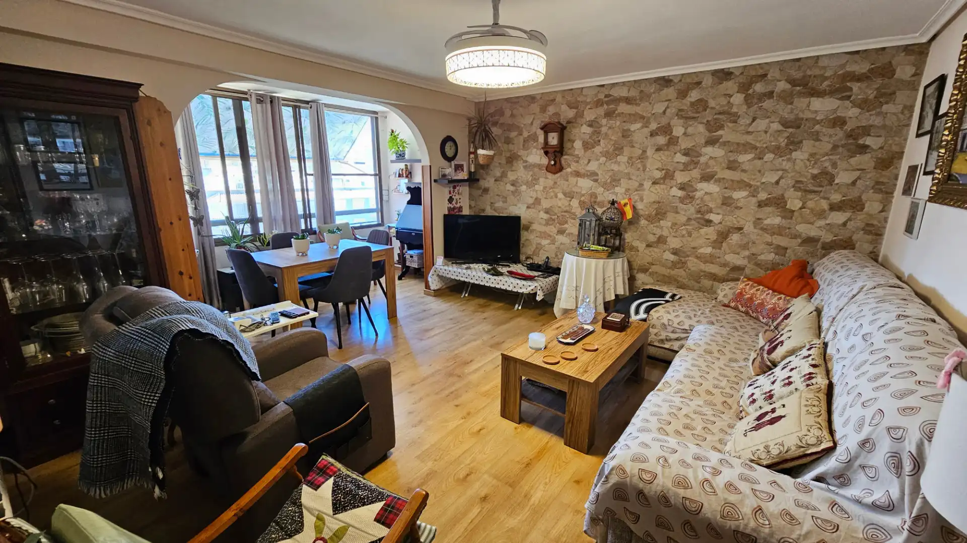 Sala de estar de Piso en venta en El Campello con Aire acondicionado, Calefacción y Parquet