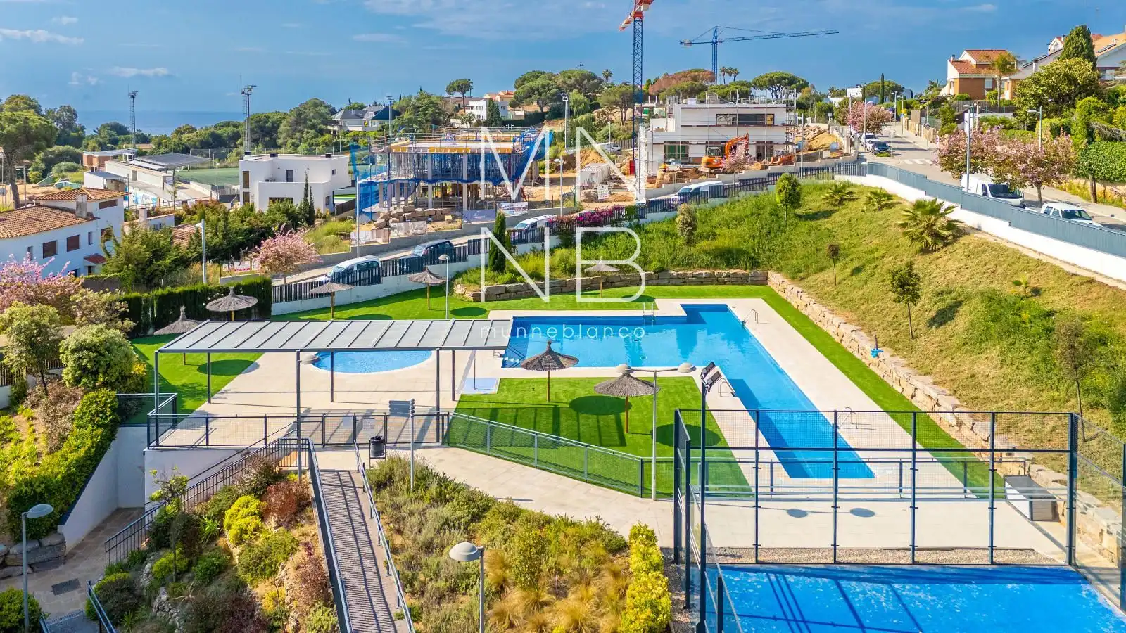 Piscina de Piso en venta en Sant Andreu de Llavaneres con Aire acondicionado, Calefacción y Trastero