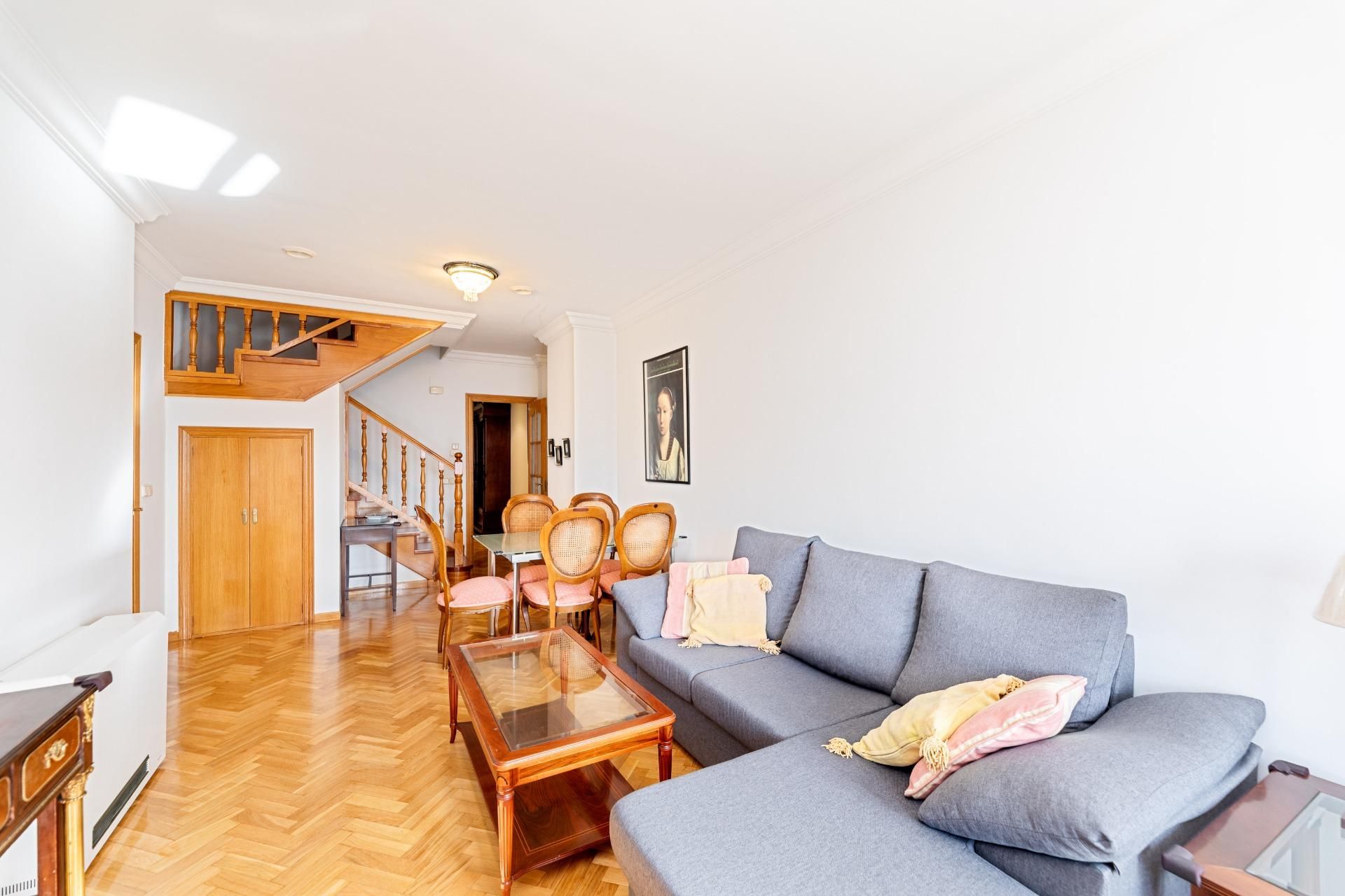 Living room of Duplex for sale in Plasencia  with Air Conditioner, Heating and Balcony