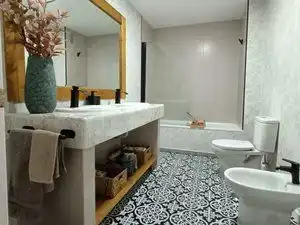 Baño de Casa o chalet en venta en Ciudad Real con Aire acondicionado, Calefacción y Jardín privado