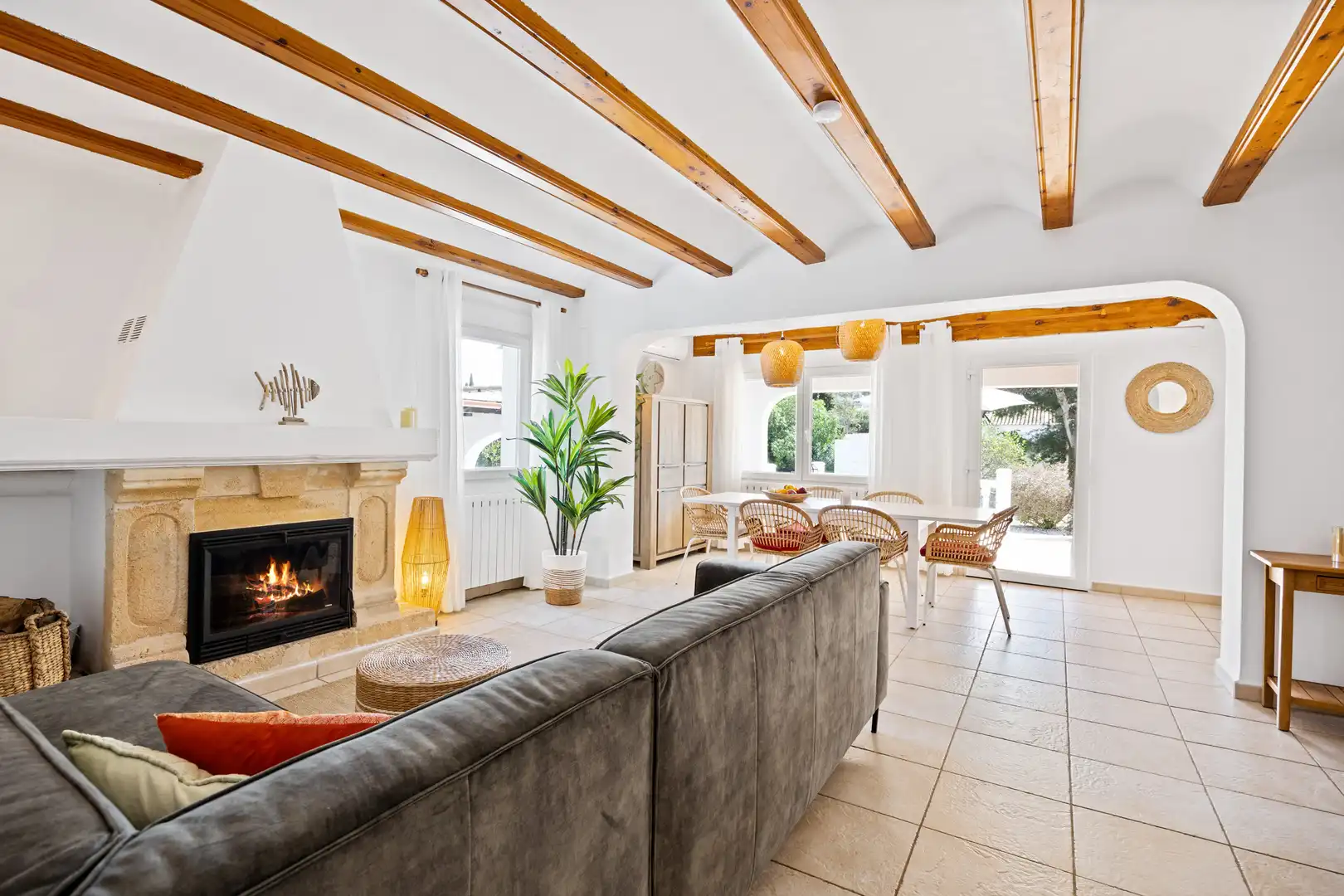Sala d'estar de Casa o xalet en venda en Jávea / Xàbia