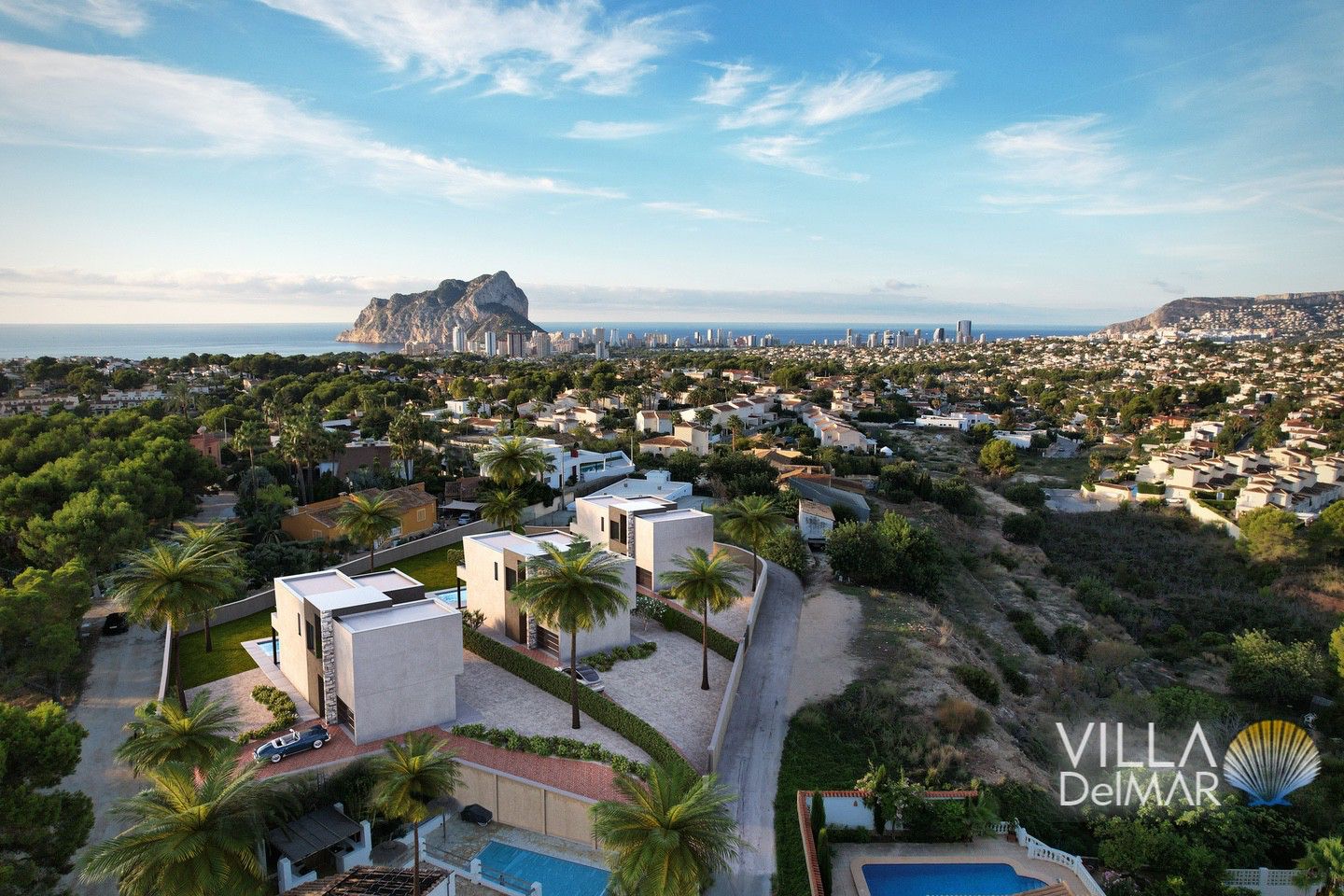 Exterior view of House or chalet for sale in Calpe / Calp  with Air Conditioner, Heating and Private garden