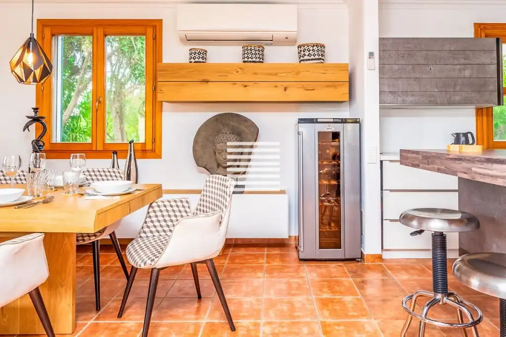 Cocina de Finca rústica en venta en Alcúdia con Aire acondicionado, Jardín privado y Terraza
