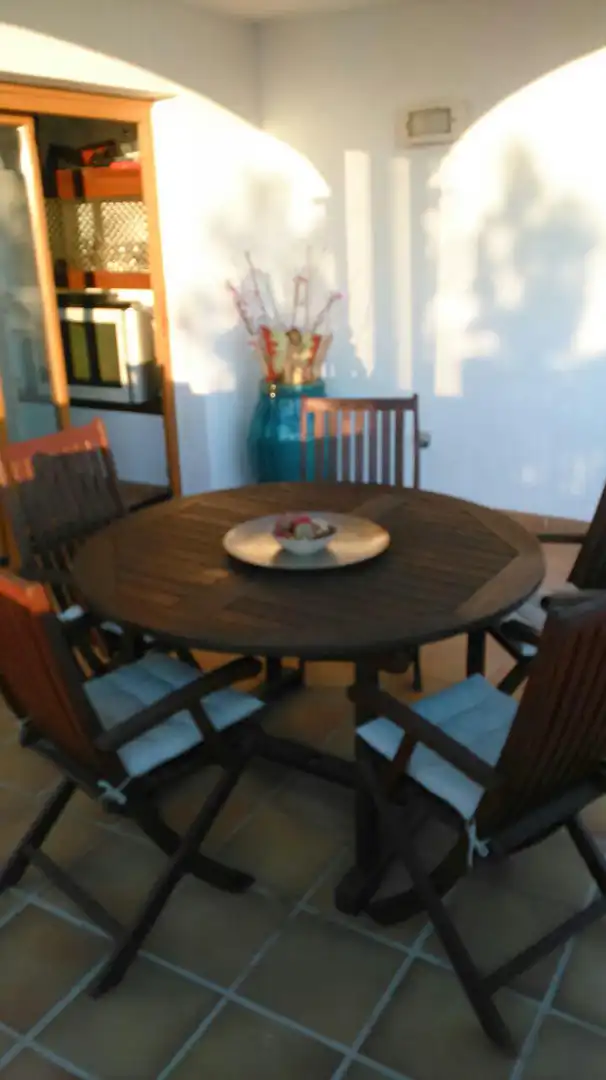 Comedor de Casa adosada de alquiler en Sant Josep de sa Talaia con Aire acondicionado, Jardín privado y Terraza