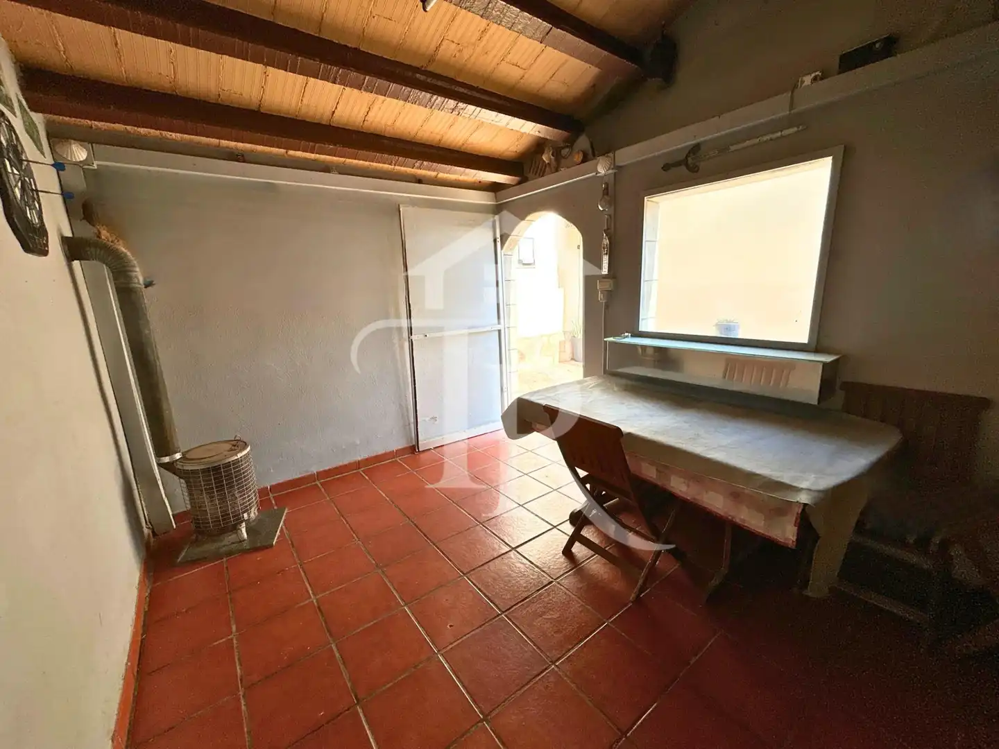 Cuina de Casa o xalet en venda en Cabra del Camp amb Aire condicionat, Parquet i Piscina