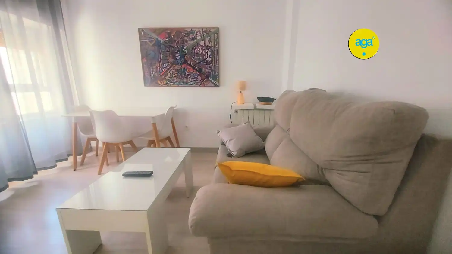 Sala de estar de Apartamento de alquiler en Jaén con Calefacción y Amueblado
