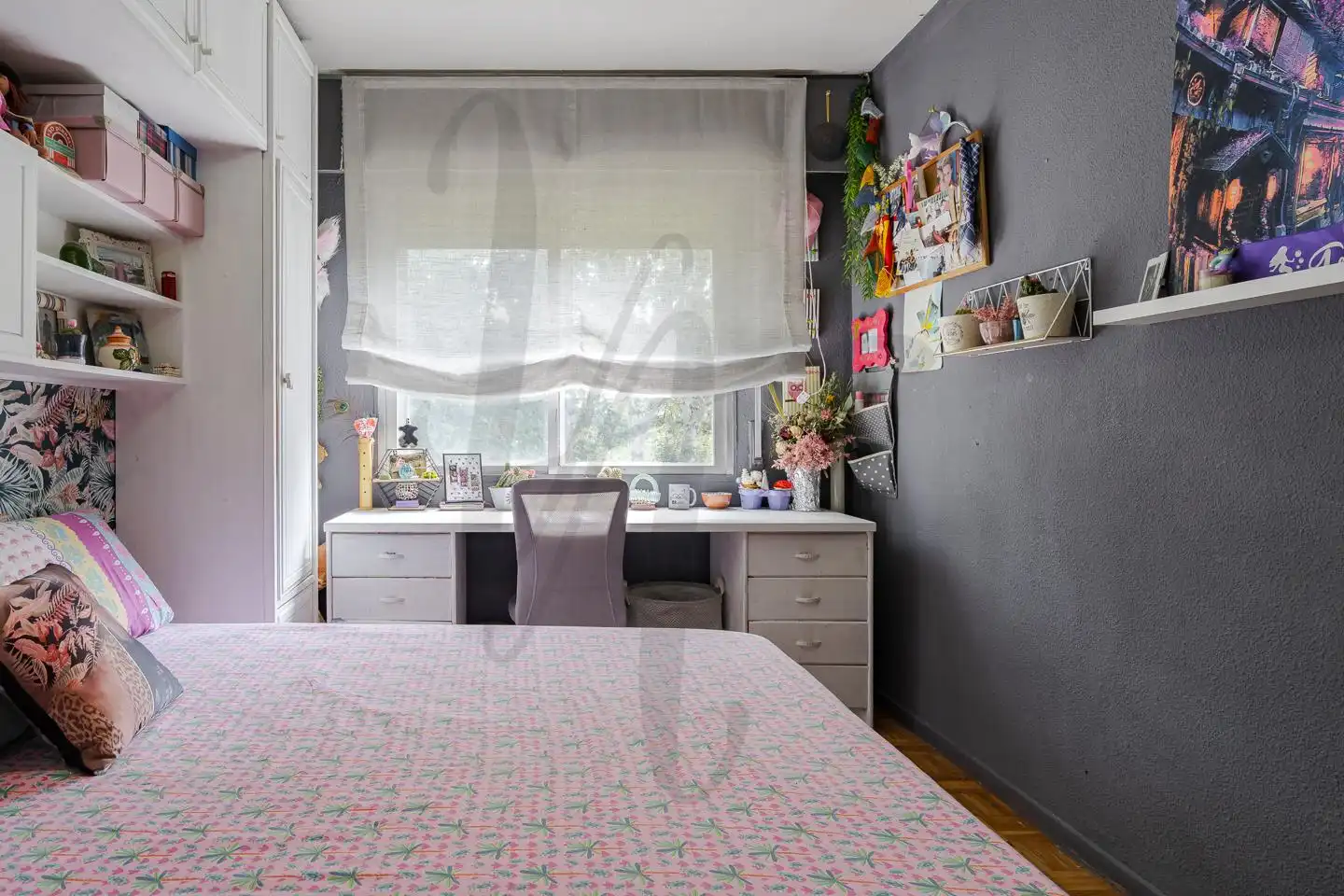 Bedroom of Flat for sale in San Sebastián de los Reyes  with Heating, Parquet flooring and Terrace