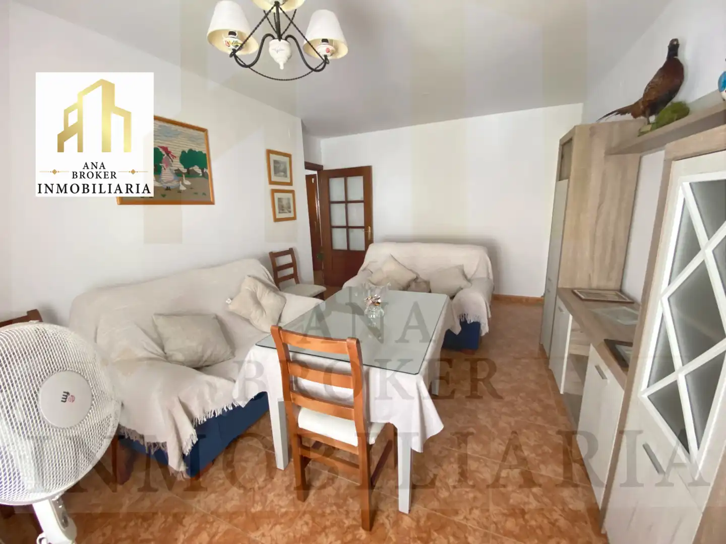 Wohnzimmer von Wohnung zur Miete in Ronda mit Möbliert, Ofen und Waschmaschine