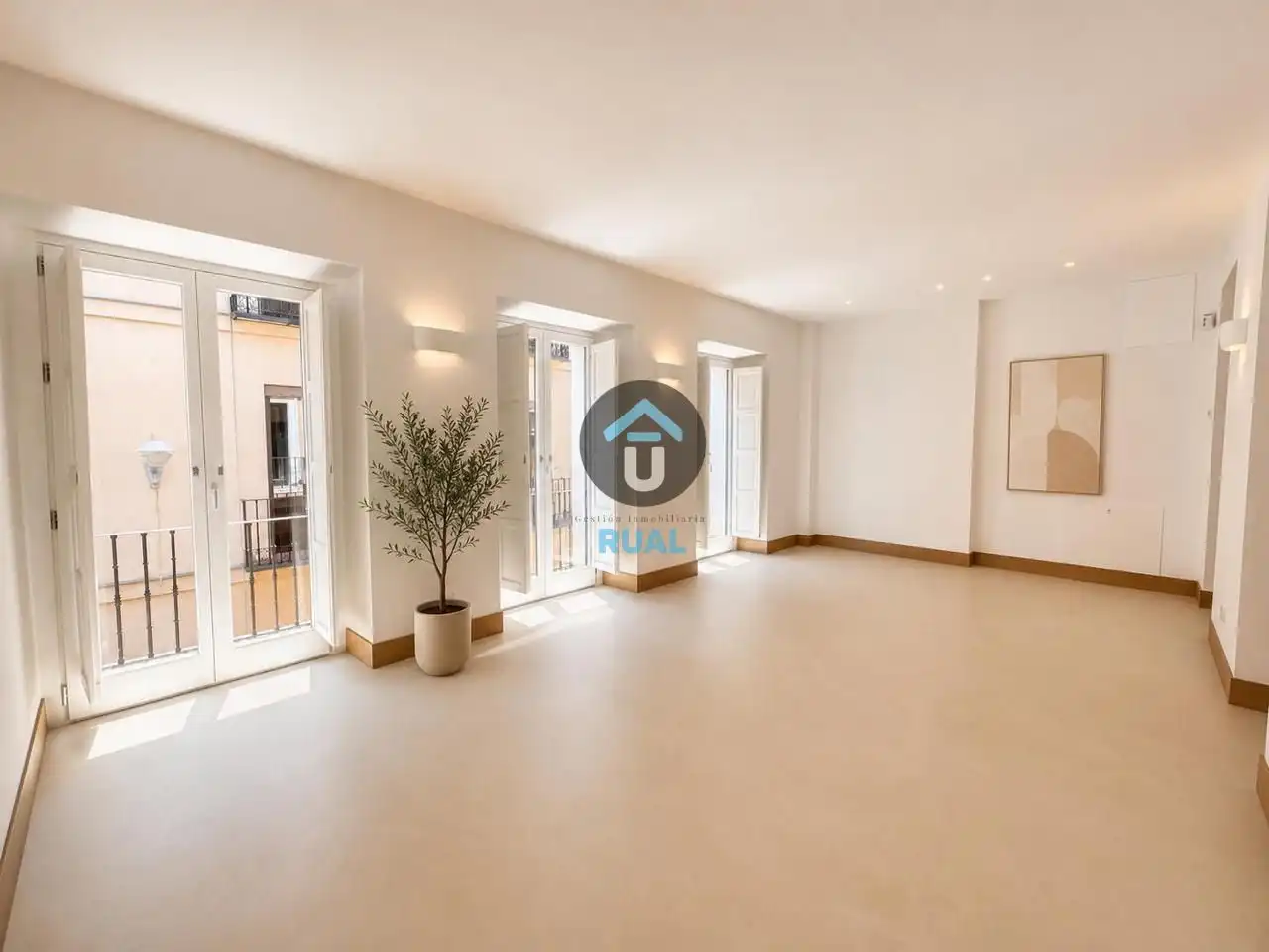 Sala d'estar de Pis en venda en Madrid amb Aire condicionat, Calefacció i Balcó