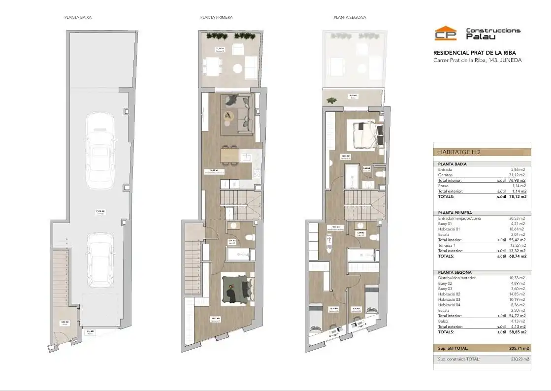 Casa a schiera con terrazza in vendita a PRAT DE LA RIBA, imagen 11