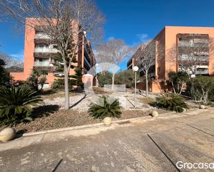 Exterior view of Flat for sale in Gavà  with Air Conditioner, Private garden and Parquet flooring