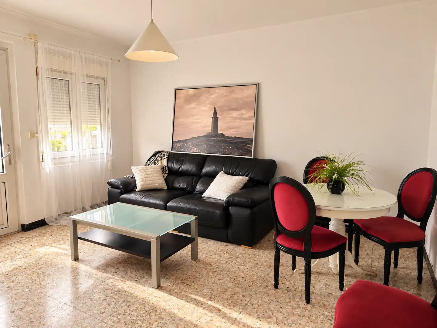 Sala de estar de Edificio en venta en Fene, A Coruña