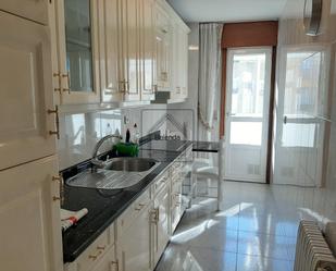 Kitchen of Flat to rent in Santiago de Compostela   with Heating, Parquet flooring and Furnished