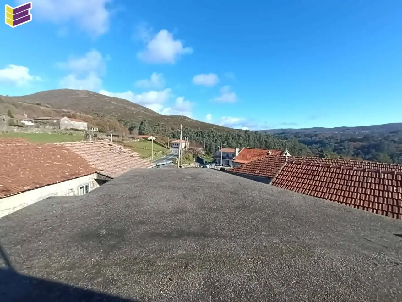 Vista exterior de Casa o chalet en venta en A Lama   con Calefacción, Jardín privado y Terraza